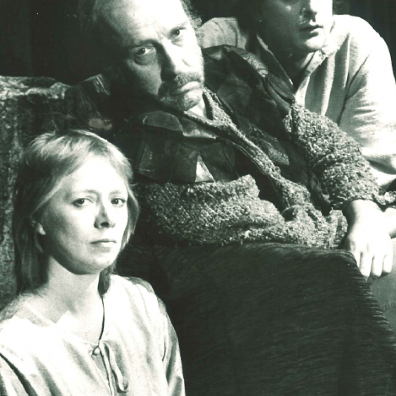 Porträtt av tre personer