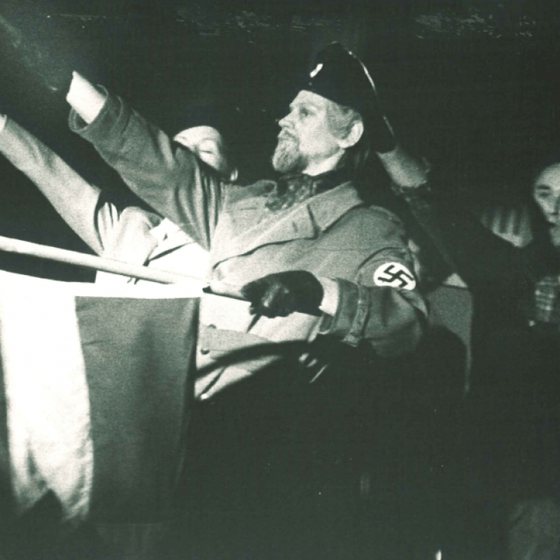 Nazister marscherar