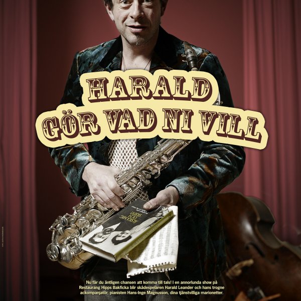 Affisch Harald Leander
