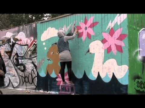 Graffiti på Möllan